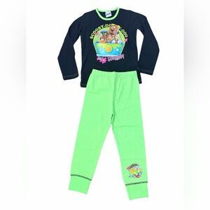 SCOOBY-DOO Sleepwear Pyjamas Pjs Set Youth Kids Girls Size 5-6 Years BRAND NEW